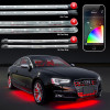 XK Glow Strip Million Color XKCHROME App Undercar Kit (8x24In Tube + 6x10In Strip + 4x36In) - KS-CAR-PRO