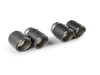 Akrapovic 2024+ BMW M5 (G90,G99) Round Carbon Fiber Tail Pipe Set - TP-CT/78