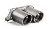 Akrapovic 2018 Porsche 911 GT3 (991.2) Tail Pipe Set (Titanium) - TP-T/S/17