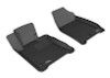 3D MAXpider 2009-2014 Acura TL FWD Kagu 1st Row Floormat - Black - L1AC00311509
