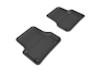 3D MAXpider 2012-2018 Audi A6/A7/S6/S7/RS7 Kagu 2nd Row Floormats - Black - L1AD02221509