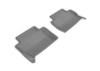 3D MAXpider 2007-2015 Audi Q7 Kagu 2nd Row Floormats - Gray - L1AD02621501