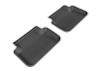 3D MAXpider 2009-2016 Audi A4/S4/RS4 Kagu 2nd Row Floormats - Black - L1AD02721509