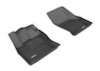 3D MAXpider 2015-2020 Audi A3/A3 Sportback E-Tron/RS3/S3 Kagu 1st Row Floormat - Black - L1AD03311509