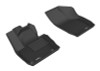 3D MAXpider 2015-2018 Audi Q3 Kagu 1st Row Floormat - Black - L1AD03911509
