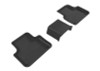 3D MAXpider 2017-2020 Audi Q7/Q8 Kagu 2nd Row Floormats - Black - L1AD04021509
