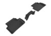 3D MAXpider 2017-2019 Audi A4/S4/A5 Sportback/S5 Sportback Kagu 2nd Row Floormats - Black - L1AD04221509