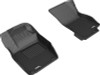 3D MAXpider 2019-2020 Audi A8L Kagu 1st Row Floormat - Black - L1AD05011509