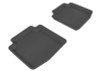 3D MAXpider 2005-2009 Buick Lacrosse Kagu 2nd Row Floormats - Black - L1BC00221509