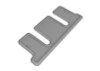 3D MAXpider 2008-2017 Buick/Chevrolet/GMC Enclave/Traverse/Acadia Kagu 3rd Row Floormats - Gray - L1BC02331501
