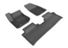3D MAXpider 16-20 Buick Envision Kagu 1st  2nd Row Floormats - Black - L1BC02401509 Photo - Primary