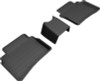 3D MAXpider 2018-2020 Buick Regal Kagu 2nd Row Floormats - Black - L1BC03921509