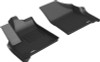 3D MAXpider 2018-2020 Buick Enclave Kagu 1st Row Floormat - Black - L1BC04011509