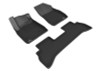 3D MAXpider 2021 Buick Encore GX FWD 20-21/Chevy Trailblazer FWD Kagu 1st +2nd Row Floormats - Black - L1BC04301509 Photo - Primary