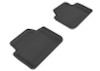 3D MAXpider 2006-2011 BMW 3 Series/X3 E90/E83 Kagu 2nd Row Floormats - Black - L1BM00621509