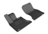 3D MAXpider 2010-2017 BMW 5 Series Gran Turismo F07 Kagu 1st Row Floormat - Black - L1BM01811509