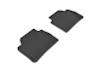 3D MAXpider 2012-2020 BMW 3 Series/4 Series Gran Coupe F30/F36 Kagu 2nd Row Floormats - Black - L1BM03721509