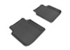 3D MAXpider 2009-2012 BMW 7 Series LI F02/F04 Kagu 2nd Row Floormats - Black - L1BM05221509