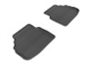 3D MAXpider 2009-2012 BMW 7 Series F01 Kagu 2nd Row Floormats - Black - L1BM05321509