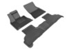 3D MAXpider 2014-2019 BMW X5/X6 F15/F16 Kagu 1st & 2nd Row Floormats - Black - L1BM05501509 Photo - Primary