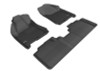 3D MAXpider 10-16 Cadillac SRX Kagu Black Full Set - L1CD00801509 Photo - Primary