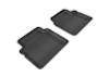 3D MAXpider 2007-2011 Chevrolet Aveo Kagu 2nd Row Floormats - Black - L1CH00821509