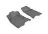 3D MAXpider 2004-2012 Chevrolet/GMC Colorado/Canyon Crew Cab Kagu 1st Row Floormat - Gray - L1CH02711501