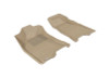 3D MAXpider 2004-2012 Chevrolet/GMC Colorado/Canyon Crew Cab Kagu 1st Row Floormat - Tan - L1CH02711502