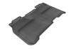 3D MAXpider 2014-2019 Chevrolet Silverado Crew Cab Kagu 2nd Row Floormats - Black - L1CH04021509