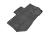 3D MAXpider 2011-2014 Chevrolet Suburban Kagu 3rd Row Floormats - Black - L1CH05431509