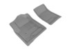 3D MAXpider 2014-2018 Chevrolet/GMC Silverado/Sierra Regular Cab Kagu 1st Row Floormat - Gray - L1CH05611501