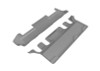 3D MAXpider 2015-2020 Chevrolet/GMC Tahoe/Yukon Kagu 3rd Row Floormats - Gray - L1CH06831501