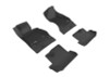 3D MAXpider 2016-2020 Chevrolet Camaro Kagu 1st & 2nd Row Floormats - Black - L1CH06901509
