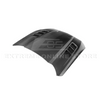 EOS Carbon Fiber Hood Vented - 2024+ Ford Mustang S650 (HOOD-1253-BKCF)