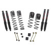 Skyjacker 21-23 Jeep Wrangler 4XE (JL) 4 Door Long Travel 2.5in Coil System w/ Black MAX Shocks - JL25EBPBLT Photo - Primary