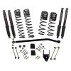 Skyjacker 21-23 Jeep Wrangler JL Rubicon 4XE 4 Dr LT 3.75in Coil Sys w/ Black MAX Shocks - JL37ERBPBLT Photo - Primary
