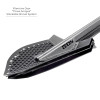Go Rhino Xventure Gear Sharktooth Stackable Shovel - Textured Black - XG-RS50020T Photo - Close Up