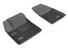 3D MAXpider 2012-2014 Chrysler/Dodge 200/Avenger Kagu 1st Row Floormat - Black - L1CY00211509