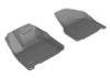 3D MAXpider 2017-2020 Chrysler Pacifica/Voyager Kagu 1st Row Floormat - Gray - L1CY00511501