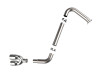 aFe Takeda 21-25 Hyundai Elantra 1.6L (t) 3in. SS Axle-Back Exhaust System w/Polished Tips - 49-37045-P Photo - Unmounted