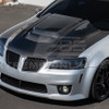 EOS Carbon Fiber Vented ZR1 Style Hood - 08-09 Pontiac G8 (HOOD-942-BKCF)