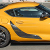 EOS Carbon Fiber Door Garnish Scoops - 2020+ Toyota Supra A90 (DG-266-BKCF)
