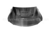 EOS Carbon Fiber Vented Hood - 2020+ Toyota Supra (HOOD-1008-BKCF)