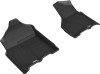 3D Maxpider 19-24 Dodge Ram 2500 / 3500 Crew Cab / Mega Cab Kagu Black R1 - L1DG03211509