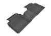 3D MAXpider 2006-2012 Ford Fusion Kagu 2nd Row Floormats - Black - L1FR01321509