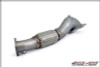 AMS Performance 08-15 Mitsubishi EVO X Widemouth Downpipe w/Turbo Outlet Pipe - AMS.04.05.0001-1