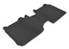 3D MAXpider 2009-2019 Ford Flex Kagu 2nd Row Floormats - Black - L1FR05121509