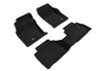 3D Maxpider 13-16 Ford Fusion Elegant 1st 2nd Row - Floor Mat Set (Black) - L1FR06004709
