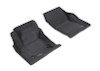 3D MAXpider 2013-2016 Ford/Lincoln Fusion/MKZ Kagu 1st Row Floormat - Black - L1FR06011509