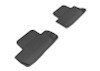 3D MAXpider 2005-2014 Ford Mustang Kagu 2nd Row Floormats - Black - L1FR06521509